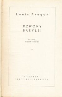 Miniatura okładki Aragon Louis  Świat rzeczywisty. Tom I/IV. T.I: Dzwony Bazylei. T.II: Piękne dzielnice. T.III: Pasażerowie z dyliżansu. T.IV: Aurelian.