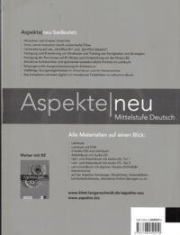 Zdjęcie nr 2 okładki  Aspekte neu Mittelstufe Deutsch Lehrerhandbuch mit Medien-DVD-ROM B1 plus. /Podręcznik nauczyciela/