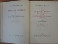 Miniatura okładki Balzac Honoriusz Dom pod kotem z rakietką. Bal w Sceaux. Listy dwóch młodych mężatek. Sakiewka. /Komedia ludzka I/