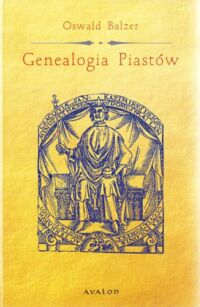 Miniatura okładki Balzer Oswald Genealogia Piastów.