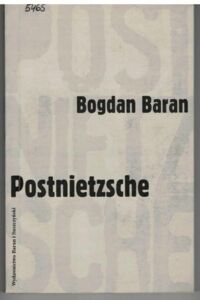 Miniatura okładki Baran Bogdan Postnietzsche.