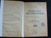 Zdjęcie nr 2 okładki Bayet C. / przejrzał i poprawił Eligiusz Niewiadomski / Krótki zarys historji sztuki.