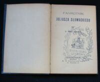 Miniatura okładki Biegeleisen Henryk /ogłosił/ Pamiętnik Juliusza Słowackiego. /Biblioteka Dzieł Wyborowych. Nr 208/