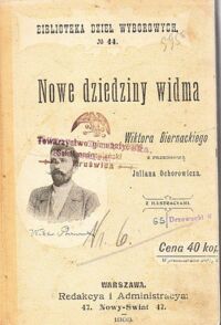 Miniatura okładki Biernacki Wiktor Nowe dziedziny widma. Promienie Rontgena. Promienie elektryczne. Telegrafia bez drutów.  