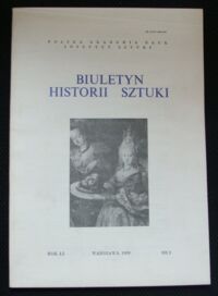 Miniatura okładki  Biuletyn Historii Sztuki.
Rok LI. Nr 2.