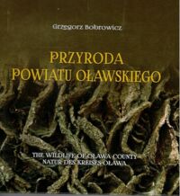 Miniatura okładki Bobrowicz Grzegorz Przyroda powiatu oławskiego. Wersja pol-ang.