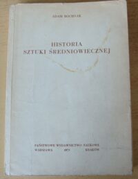 Miniatura okładki Bochnak Adam Historia sztuki średniowiecznej.