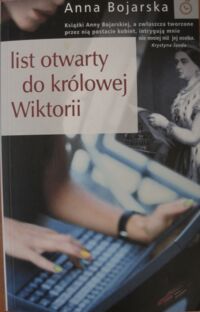 Miniatura okładki Bojarska Anna List otwarty do królowej Wiktorii.