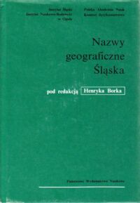 Miniatura okładki Borek Henryk /red./ Słownik etymologiczny nazw geograficznych Śląska. Tom IV. H-Ki.