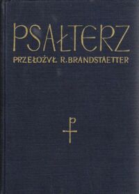 Miniatura okładki Brandstaetter Roman /wstęp Merton Thomas/ Przekłady biblijne z języka hebrajskiego. Psałterz.