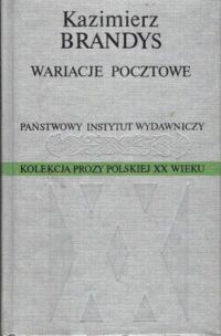 Miniatura okładki Brandys Kazimierz Wariacje pocztowe. /Biblioteka Polska XX wieku/