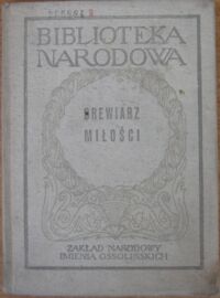 Miniatura okładki  Brewiarz miłości. Antologia liryki staroprowansalskiej. Ser.II. Nr 137.