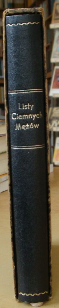 Zdjęcie nr 2 okładki Brzostowski Tadeusz /przełożył/ Listy ciemnych mężów.