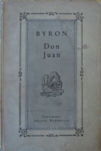 Miniatura okładki Byron /przeł. Porębowicz Edward/ Don Juan.  