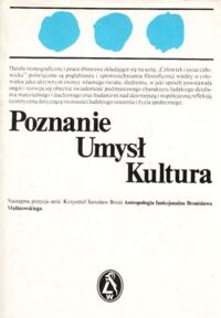 Miniatura okładki Cackowski Zdzisław /red./ Poznanie Umysł Kultura.