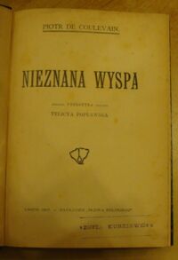 Zdjęcie nr 2 okładki Coulevain Piotr de Nieznana wyspa.