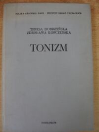 Miniatura okładki Dobrzyńska Teresa, Kopczyńska Zdzisława Tonizn. /Poetyka. Zarys encyklopedyczny. Tom V/