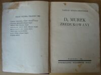 Zdjęcie nr 2 okładki Dołęga-Mostowicz Tadeusz Dr Murek zredukowany.