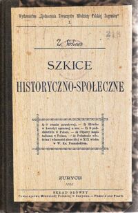 Miniatura okładki Doliwa Z. Szkice historyczno-społeczne.