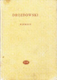 Miniatura okładki Drozdowski Bohdan Wiersze. /Biblioteka Poetów/