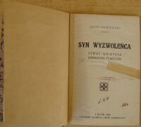 Miniatura okładki Drzewiecki Jerzy Syn wyzwoleńca. Żywot Quintusa Horatiusa Flaccusa.