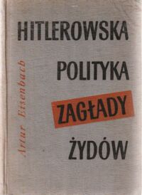 Miniatura okładki Eisenbach Artur Hitlerowska polityka zagłady Żydów.