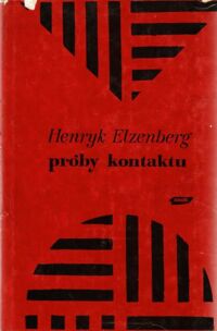 Miniatura okładki Elzenberg Henryk Próby kontaktu. Eseje i studia krytyczne.