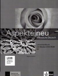 Miniatura okładki Frohlich Brigitta Aspekte neu B2 Mittelstufe Deutsch Lehrerhandbuch mit digitaler Medien-DVD-ROM. B2. /Przewodnik dla nauczyciela/