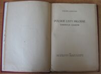 Zdjęcie nr 3 okładki Ganszyniec Ryszard Polskie listy miłosne dawnych czasów.