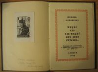 Zdjęcie nr 2 okładki Gawarecki Henryk Wejść czy nie wejść oto jest pytanie...