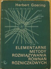 Miniatura okładki Georing Herbert Elementarne metody rozwiązywania równań różniczkowych.