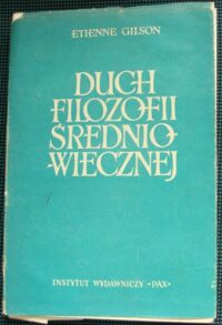 Miniatura okładki Gilson Etienne Duch filozofii średniowiecznej.