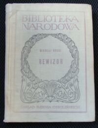 Miniatura okładki Gogol Mikołaj /przeł. J. Tuwim/ Rewizor. Komedia w pięciu aktach. /Seria II. Nr 78/