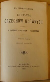 Zdjęcie nr 6 okładki Gondek Feliks, Ks. Siedem grzechów głównych. T.I-VII. T.I. Pycha. T.II. Łakomstwo. T.III-IV. Nieczystość. Obżarstwo. T.V-VII. Zazdrość. Gniew. Lenistwo.
Jozafata Dolina, czyli Sąd Ostateczny.