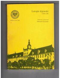 Miniatura okładki Goranin Edward /przeł./ Latopis kijowski 1159-1198. /AUWr. Slavica Wratislaviensia. Tom XL/