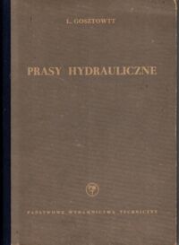 Miniatura okładki Gosztowtt Leon Pasy hydrauliczne.