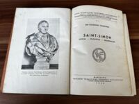 Miniatura okładki Grabowski Jan Eugeniusz Saint-Simon. Utopja - filozofia - industrializm. 