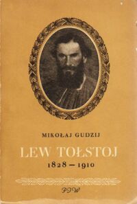 Miniatura okładki Gudzij Mikołaj Lew Tołstoj 1828-1910.