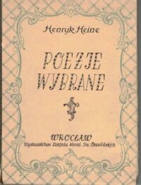 Miniatura okładki Heine Henryk Poezje wybrane.