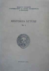 Miniatura okładki  Historia sztuki. Zeszyt drugi.