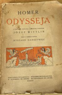 Miniatura okładki Homer /przeł. Wittlin Józef/ Odysseja. 