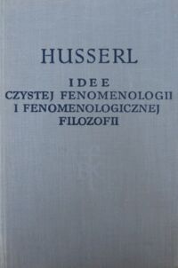 Miniatura okładki Husserl Edmund Idee czystej fenomenologii i fenomenologicznej filozofii. /Biblioteka Klasyków Filozofii/.