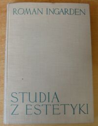 Miniatura okładki Ingarden Roman Studia z estetyki. Tom II. /Dzieła filozoficzne/