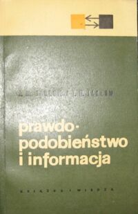 Miniatura okładki Jagłom A.M. i Jagłom I.M. Prawdopodobieństwo i informacja.