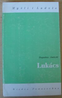 Miniatura okładki Jasiński Bogusław Lukacs. /Myśli i Ludzie/