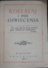 Miniatura okładki Jedlicka Wanda /red./ Kołłątaj i wiek Oświecenia.