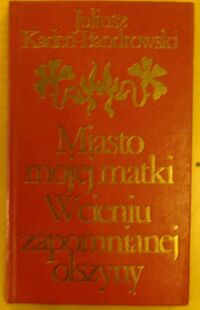 Miniatura okładki Kaden-Bandrowski Juliusz Miasto mojej matki. W cieniu zapomnianej olszyny. /Biblioteka Klasyki Polskiej i Obcej/