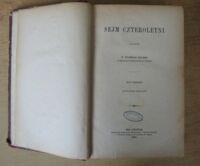 Zdjęcie nr 3 okładki Kalinka Waleryan x. Sejm Czteroletni. T.I/II w 1 vol.