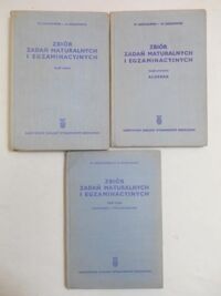 Miniatura okładki Kartasiński Stanisław Okołowicz Mieczysław Zbiór zadań maturalnych i egzaminacyjnych. 1/3. 1. Algebra. 2. Geometria i trygonometria. 