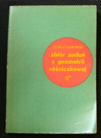 Miniatura okładki Karwowski Otomar Zbiór zadań z geometrii różniczkowej.
